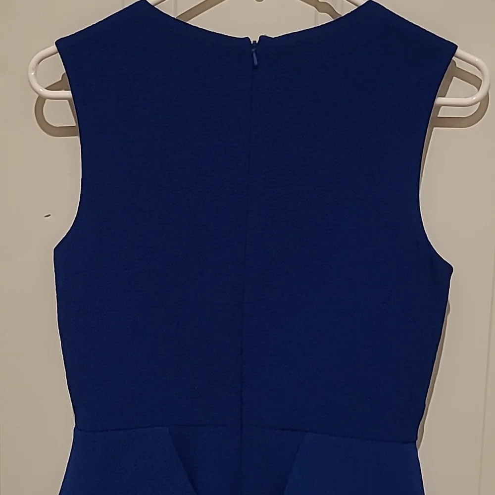 Royal Blue Black Halo Dress - Picture 8 of 8